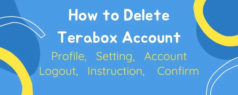 How To Delete Terabox Account in 2024?